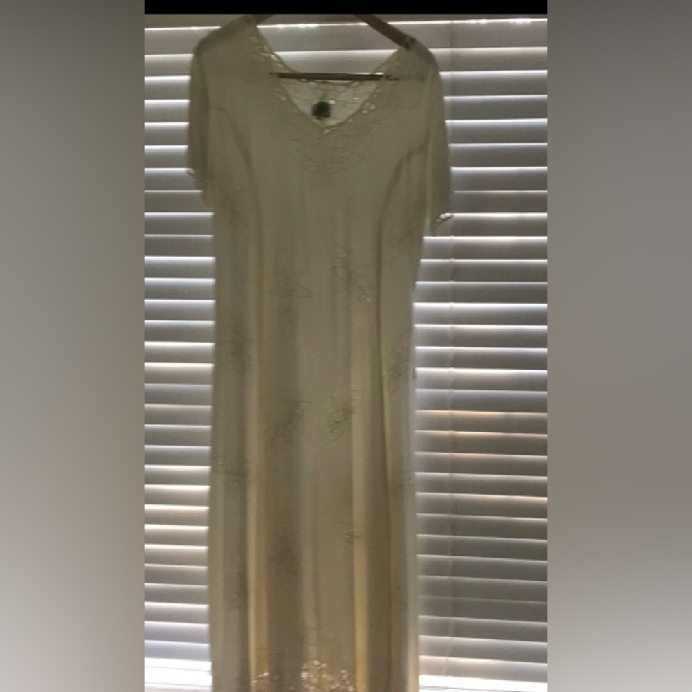 ISHA LONG WHITE DRESS